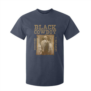 Bose Ikard T Shirt For Kid Black Cowboy Western Legend Vintage