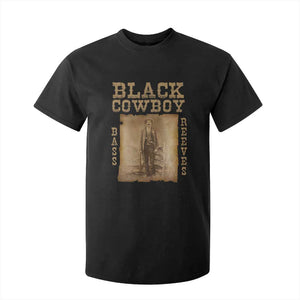 Bass Reeves T Shirt For Kid Black Cowboy Western Legend Vintage