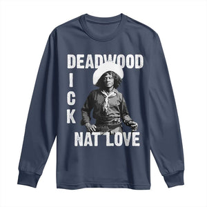 Nat Love Greatest Black Cowboy Long Sleeve Shirt Deadwood Dick Western Legend Vintage