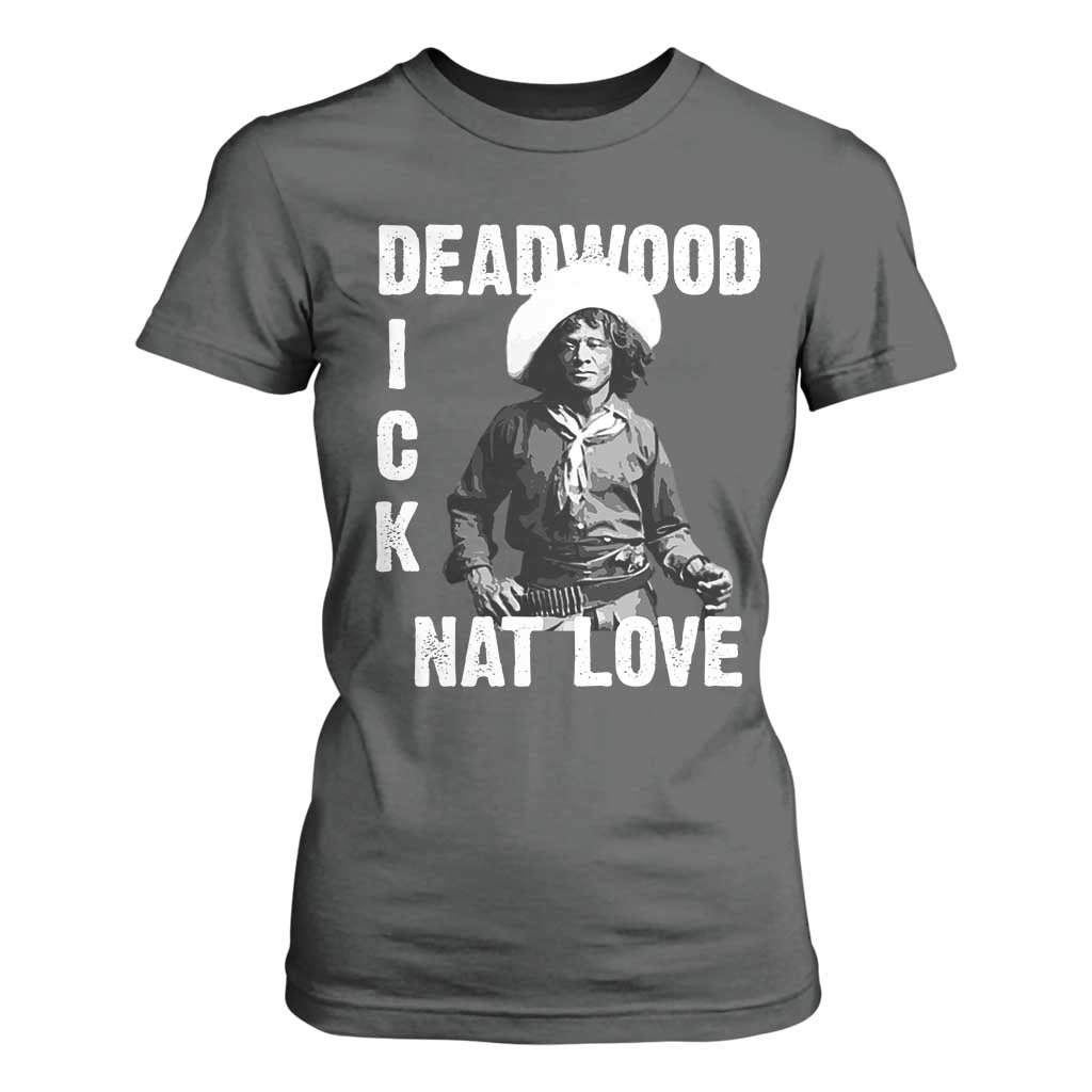 Nat Love Greatest Black Cowboy T Shirt For Women Deadwood Dick Western Legend Vintage