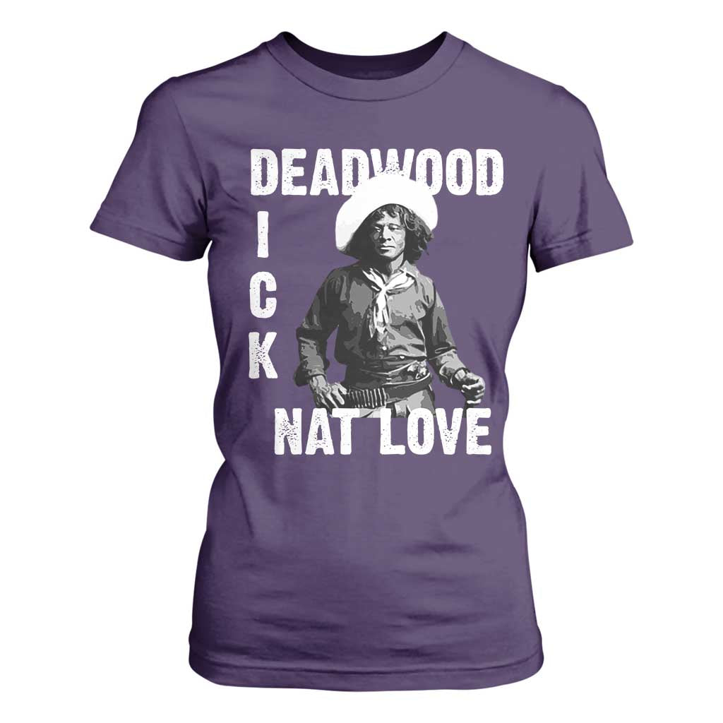 Nat Love Greatest Black Cowboy T Shirt For Women Deadwood Dick Western Legend Vintage