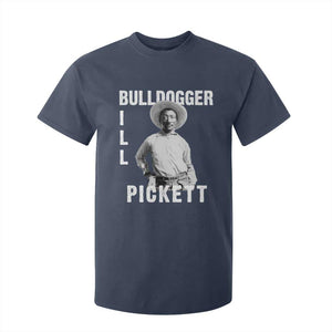 Bill Pickett T Shirt For Kid Bulldogger Black Cowboy Western Legend Vintage