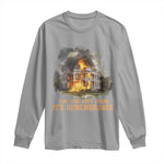 Juneteenth Ancestral Justice Long Sleeve Shirt This Fire Aint Arson It is Remembrance Black History - African Pride