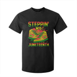 Steppin' Into Juneteenth 1865 T Shirt For Kid Freedom Day African American Pride