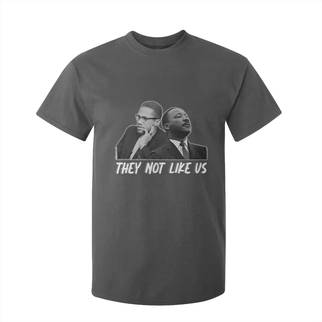 Malcolm X and MLK T Shirt For Kid They Not Like Us - African Pride