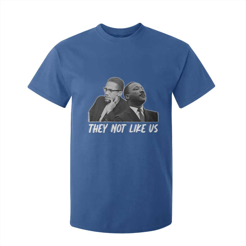 Malcolm X and MLK T Shirt For Kid They Not Like Us - African Pride