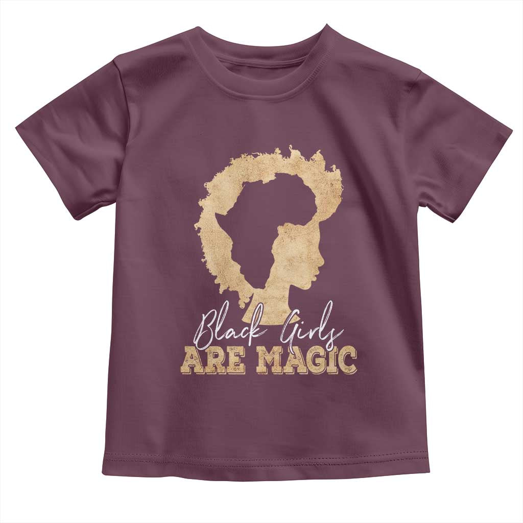 Black Girls Are Magic Baby Shirt Afro Melanin Pride