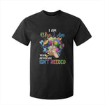 Black Queen T Shirt For Kid I Am Who I Am Your Approval Isn't Needed Colorful Butterflies
