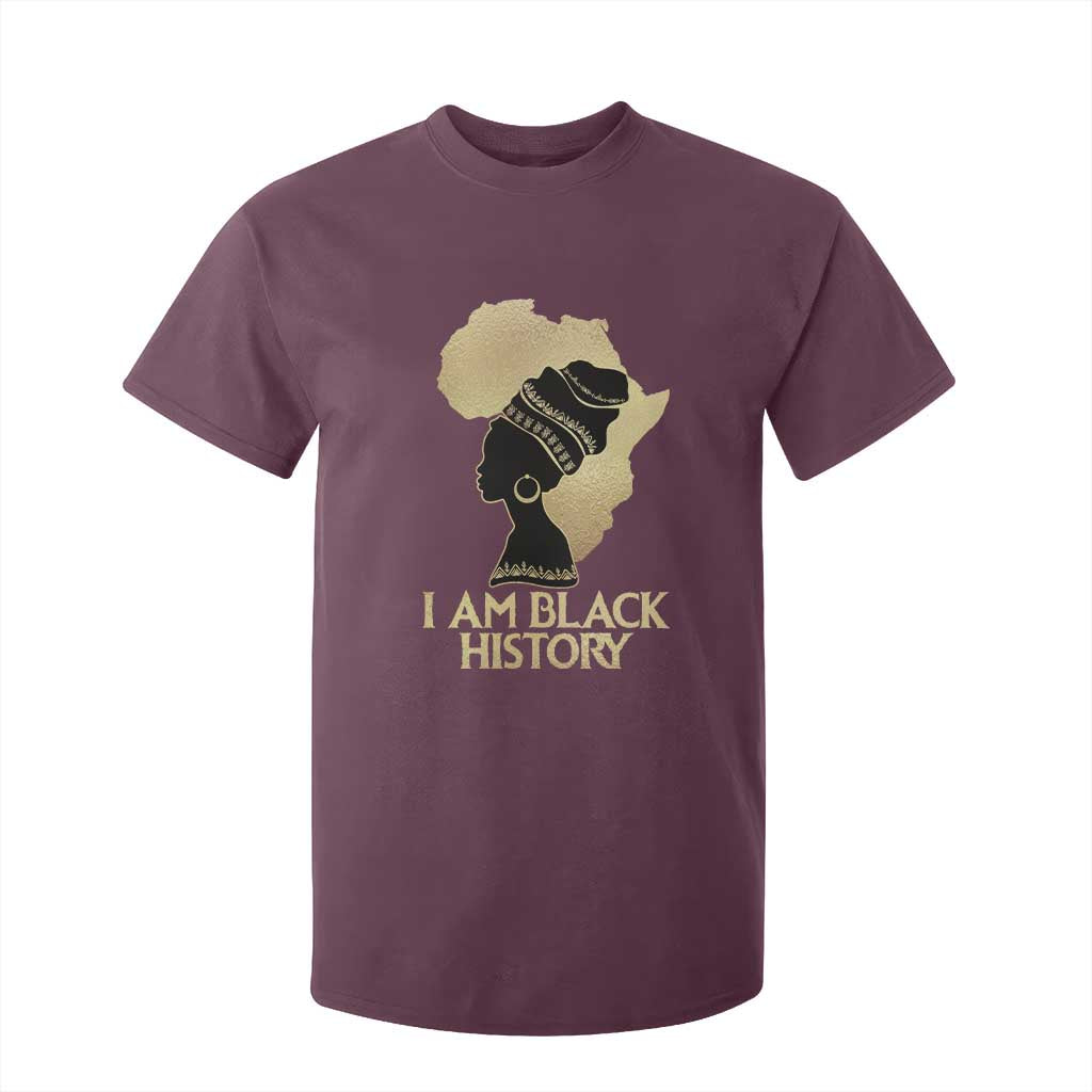I Am Black History T Shirt For Kid Black Girls African American