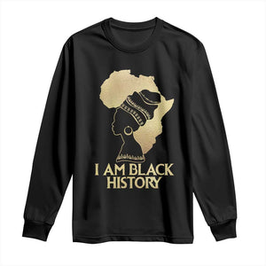 I Am Black History Long Sleeve Shirt Black Girls African American