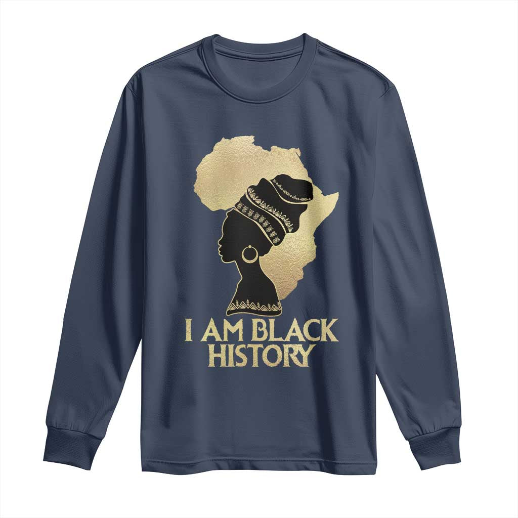 I Am Black History Long Sleeve Shirt Black Girls African American