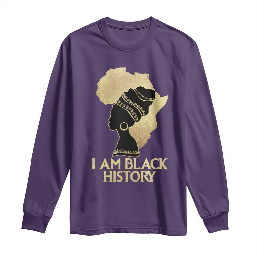I Am Black History Long Sleeve Shirt Black Girls African American