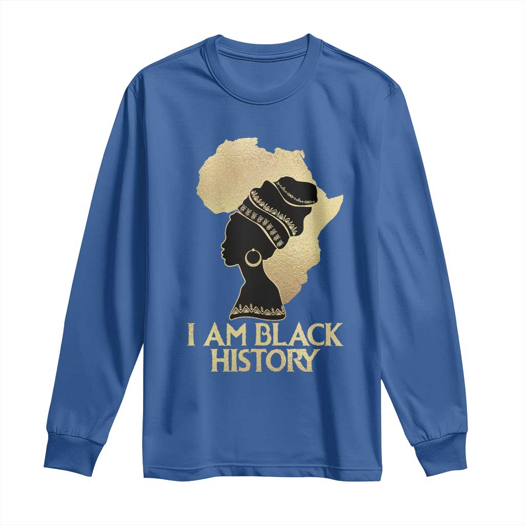 I Am Black History Long Sleeve Shirt Black Girls African American