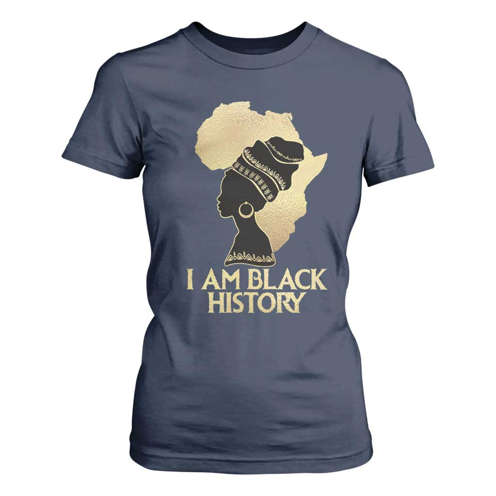 I Am Black History T Shirt For Women Black Girls African American
