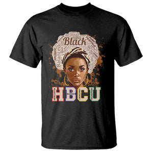 Black Educated HBCU T Shirt Headstrong Blessed Confident Undaunted