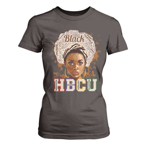 Black Educated HBCU T Shirt For Women Headstrong Blessed Confident Undaunted