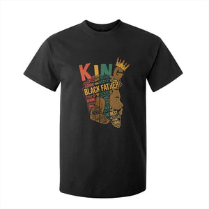 Black King T Shirt For Kid Black Father African American Men