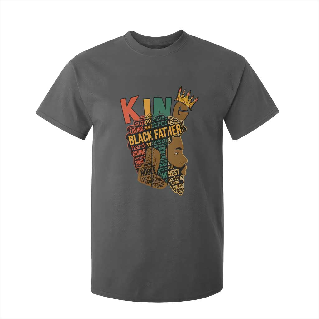 Black King T Shirt For Kid Black Father African American Men