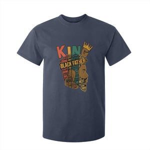 Black King T Shirt For Kid Black Father African American Men