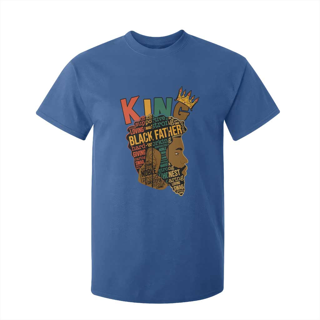 Black King T Shirt For Kid Black Father African American Men