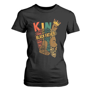 Black King T Shirt For Women Black Father African American Men