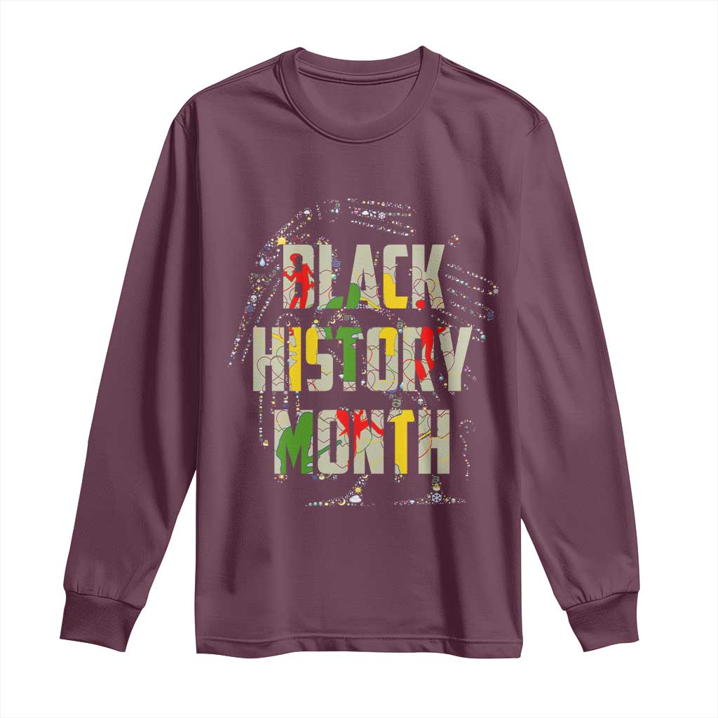 Black History Month Long Sleeve Shirt African American Pride