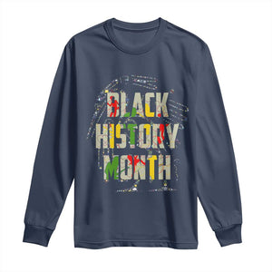Black History Month Long Sleeve Shirt African American Pride