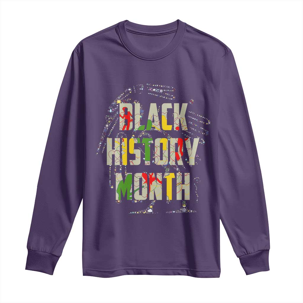 Black History Month Long Sleeve Shirt African American Pride
