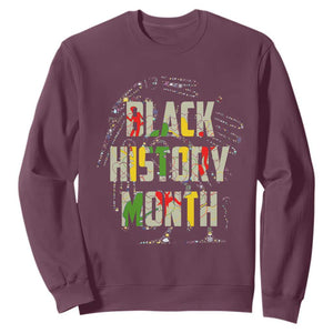 Black History Month Sweatshirt African American Pride