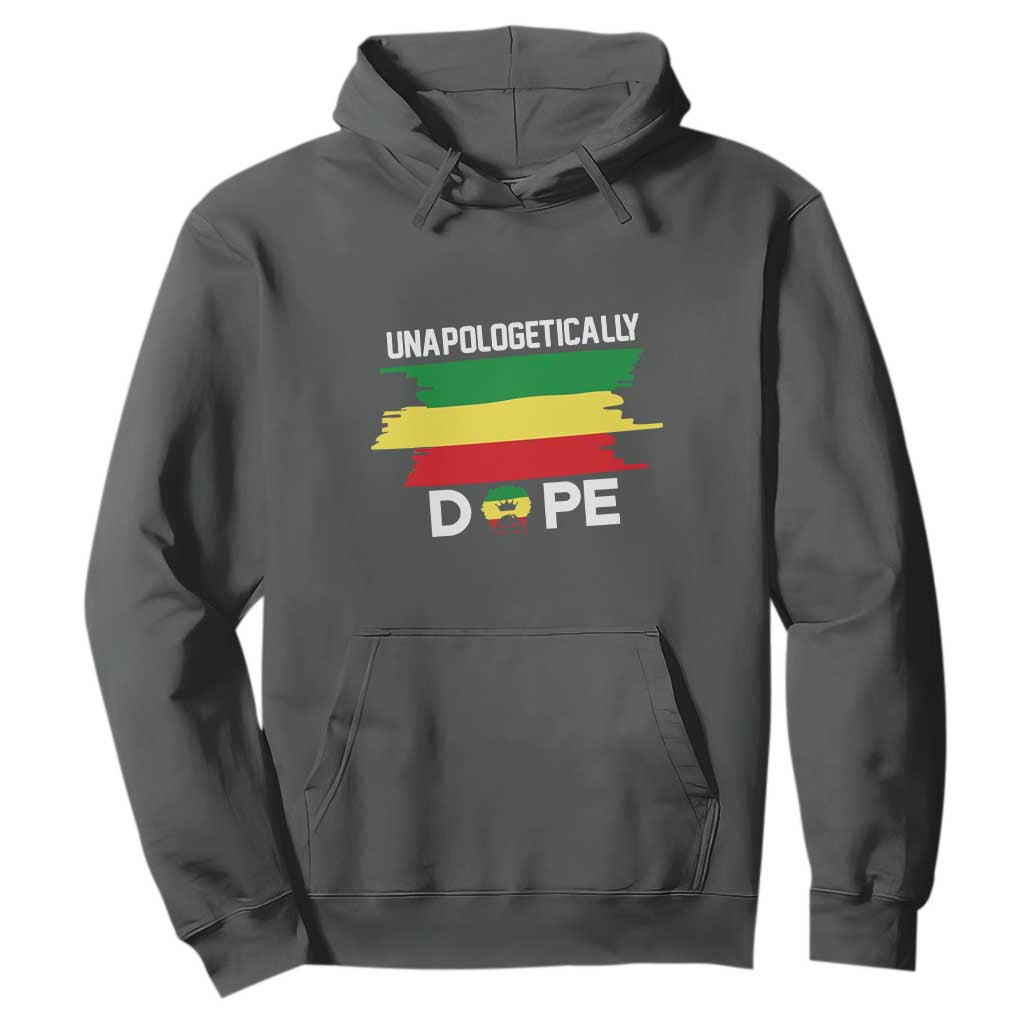 Black History Month Hoodie Unapologetically Dope Melanin Afro Black Pride