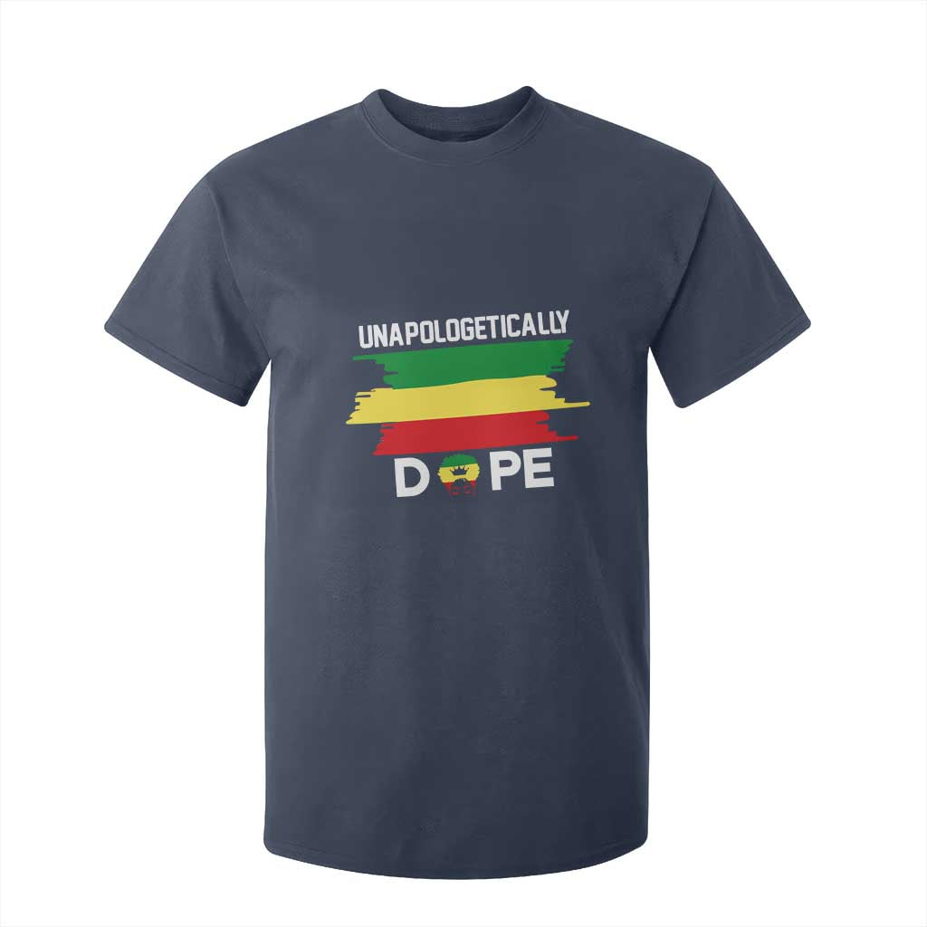 Black History Month T Shirt For Kid Unapologetically Dope Melanin Afro Black Pride