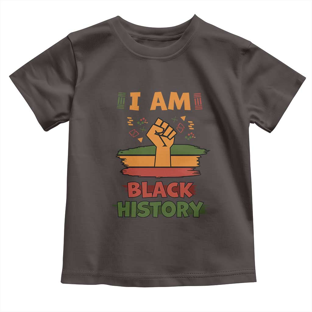 I Am Black History Baby Shirt African American Pride Celebration Month