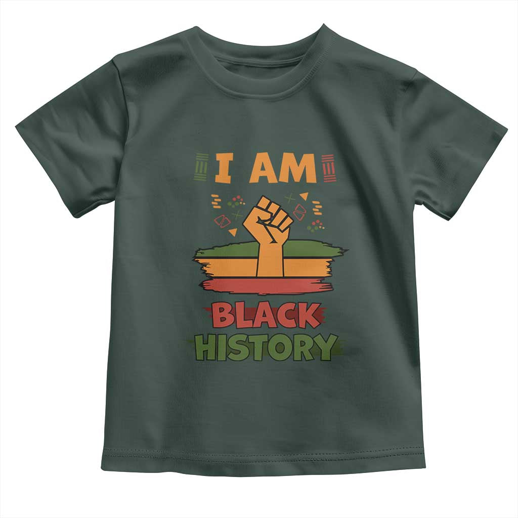 I Am Black History Baby Shirt African American Pride Celebration Month