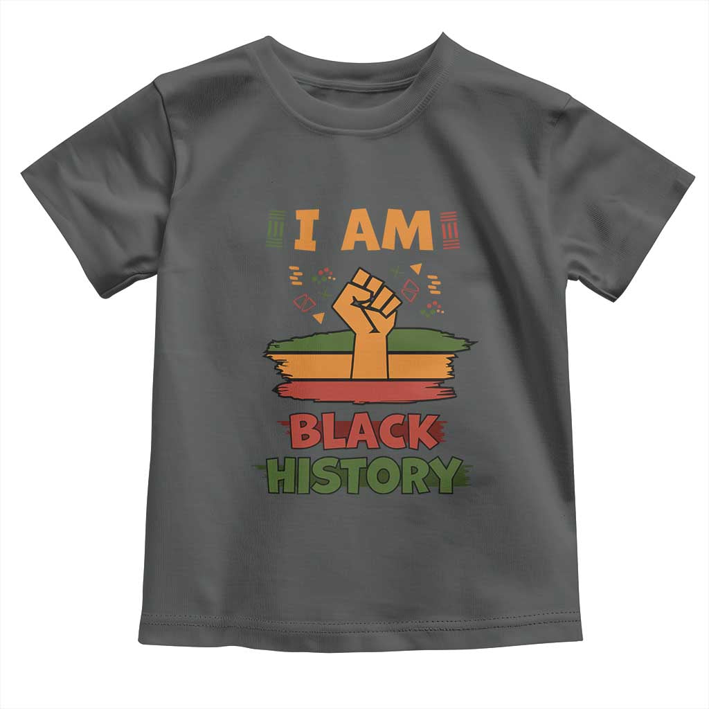 I Am Black History Baby Shirt African American Pride Celebration Month