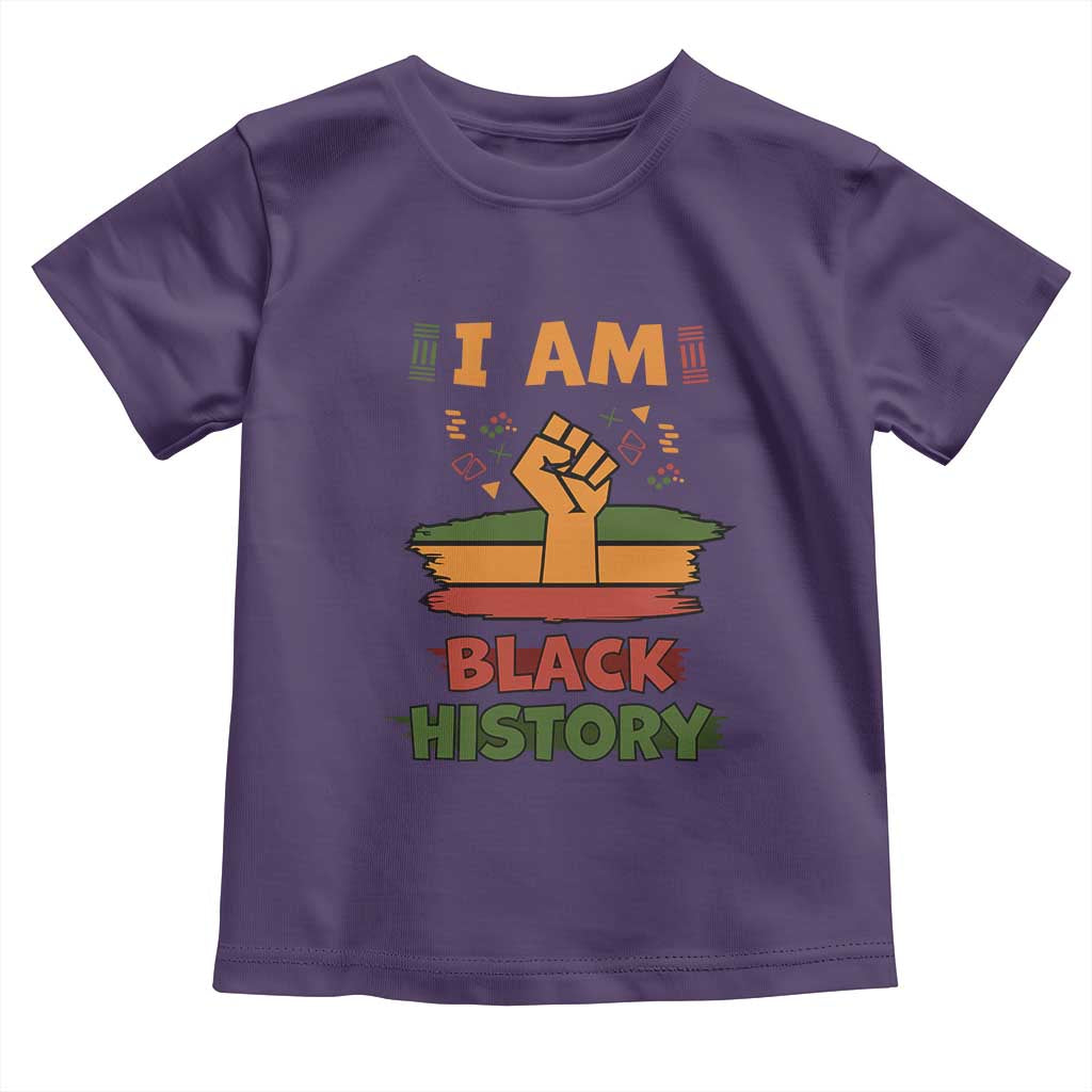 I Am Black History Baby Shirt African American Pride Celebration Month