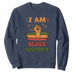 I Am Black History Sweatshirt African American Pride Celebration Month