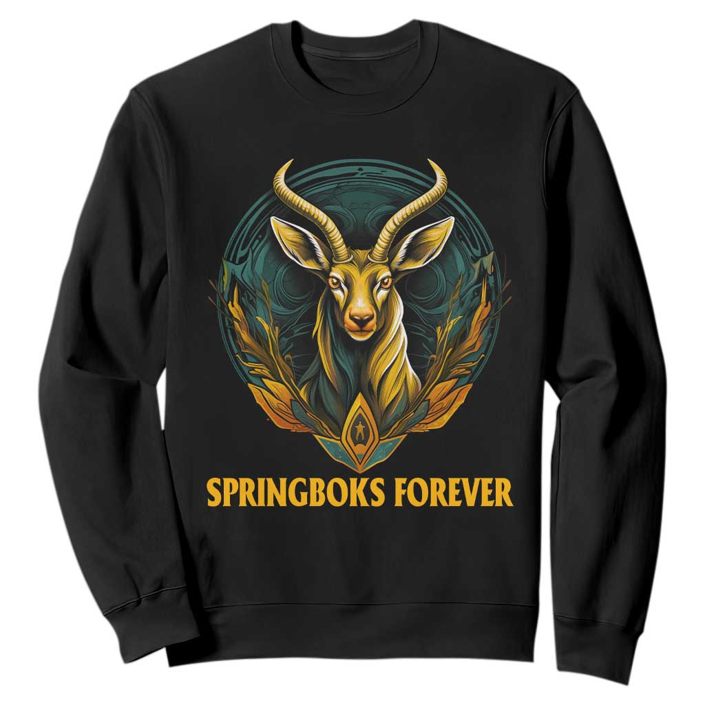 South Africa Rugby Springboks Sweatshirt Forever Stronger Together Go Bokke