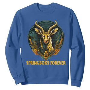 South Africa Rugby Springboks Sweatshirt Forever Stronger Together Go Bokke