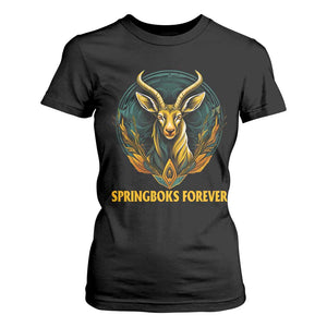 South Africa Rugby Springboks T Shirt For Women Forever Stronger Together Go Bokke