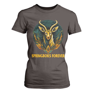 South Africa Rugby Springboks T Shirt For Women Forever Stronger Together Go Bokke