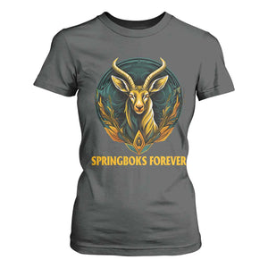 South Africa Rugby Springboks T Shirt For Women Forever Stronger Together Go Bokke