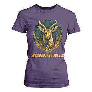 South Africa Rugby Springboks T Shirt For Women Forever Stronger Together Go Bokke