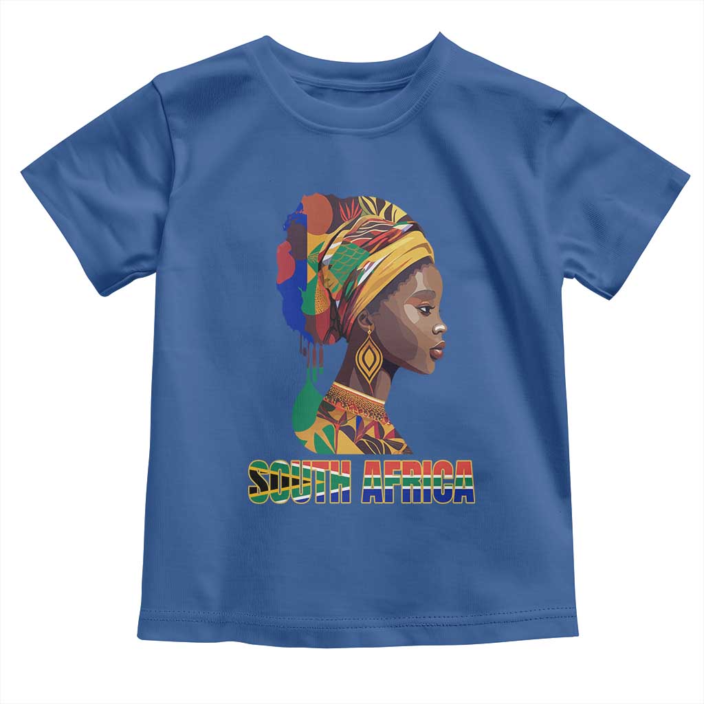 South Africa Pride Baby Shirt Black African Woman