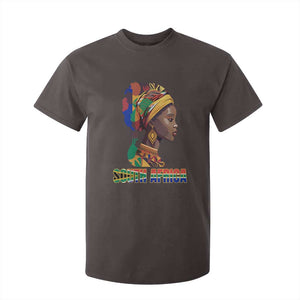 South Africa Pride T Shirt For Kid Black African Woman