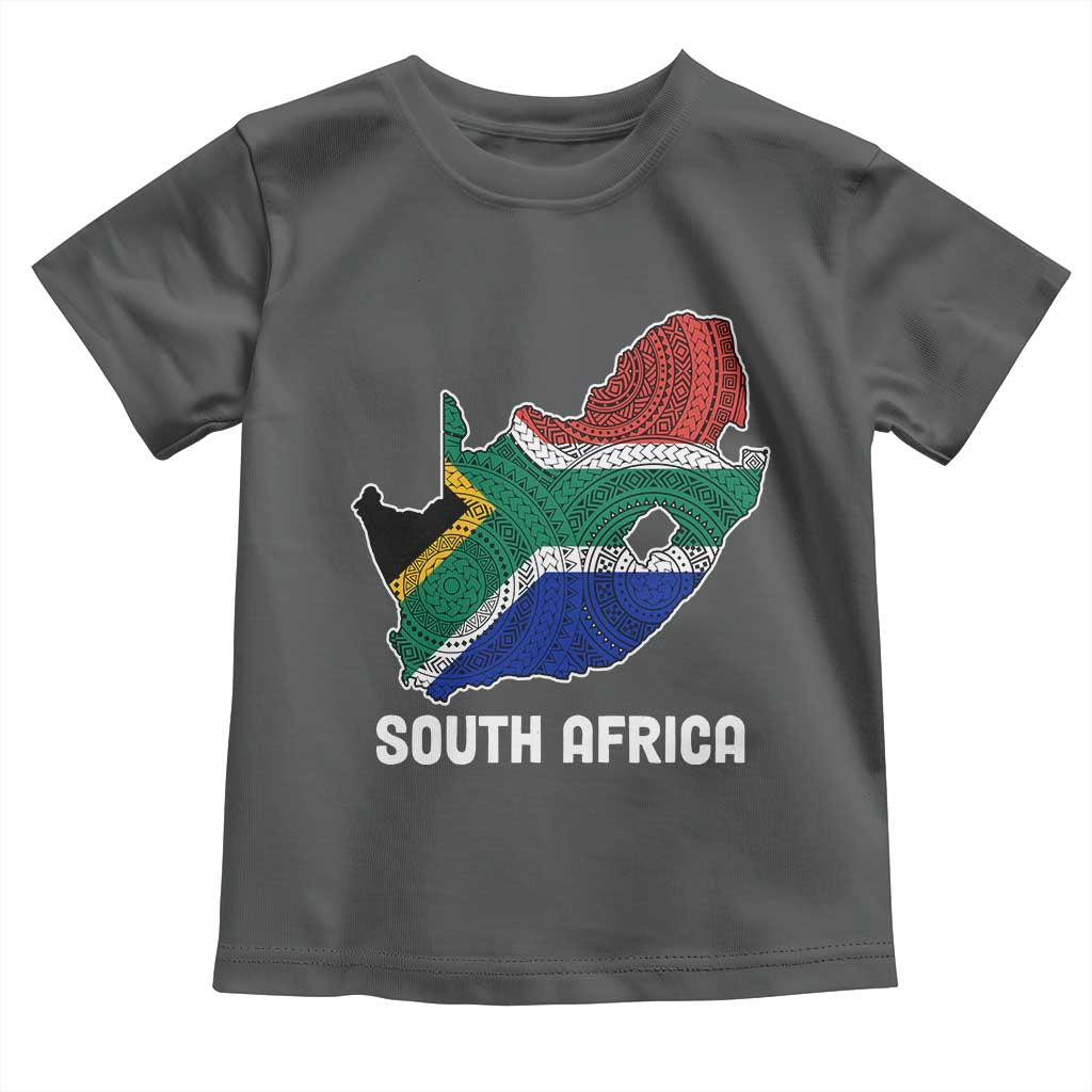 South Africa Pride Baby Shirt South African Flag Map