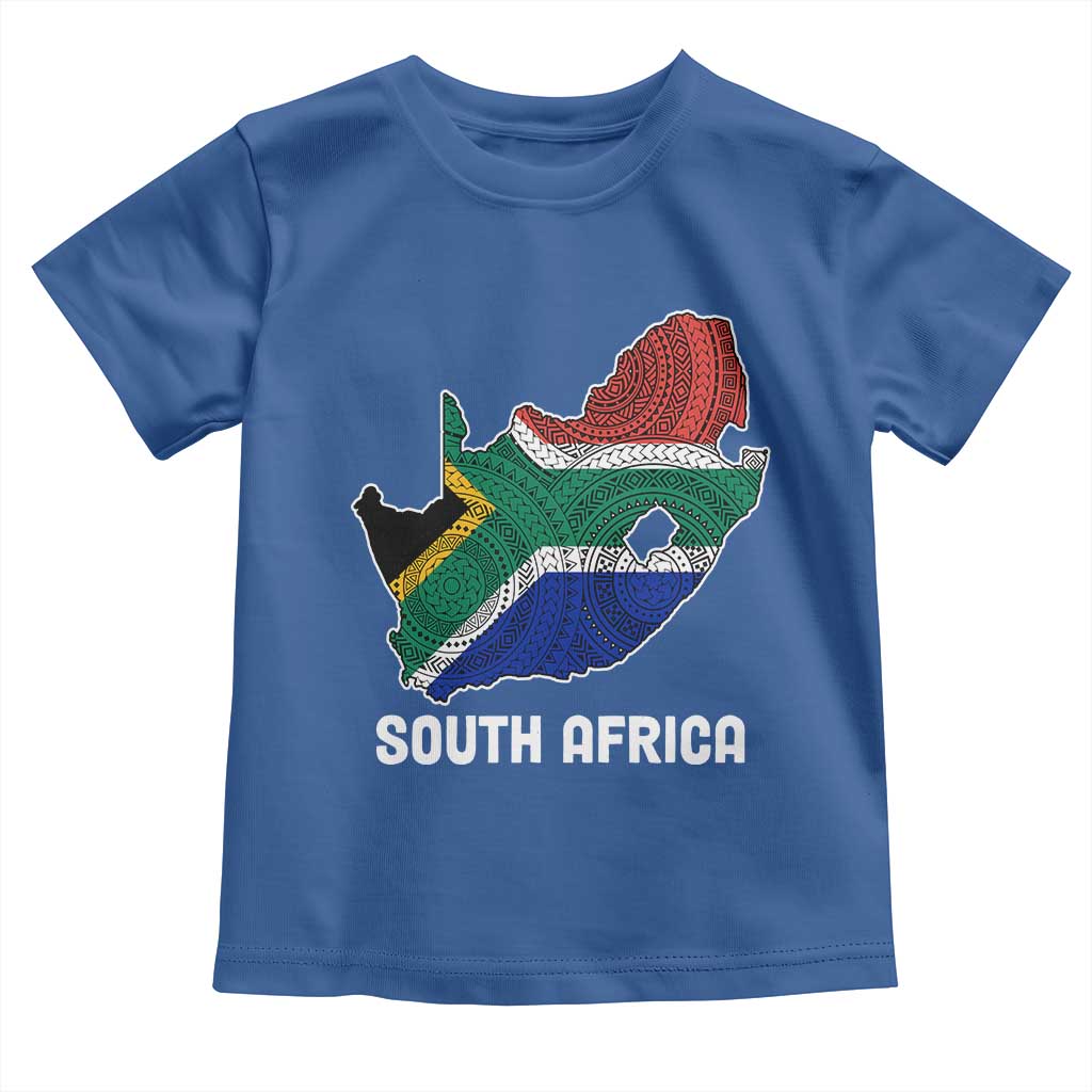 South Africa Pride Baby Shirt South African Flag Map