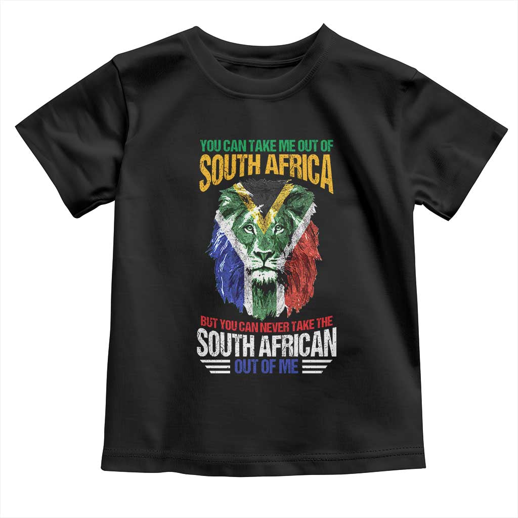 South Africa Pride Baby Shirt You Can Never Take The South African Out Of Me