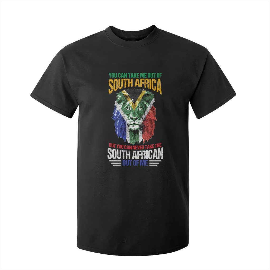 South Africa Pride T Shirt For Kid You Can Never Take The South African Out Of Me