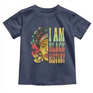 I Am Black History Baby Shirt Afro Black Woman African American Pride