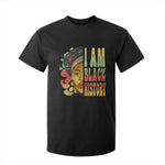 I Am Black History T Shirt For Kid Afro Black Woman African American Pride